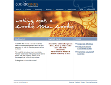 Tablet Screenshot of cookieman.com.au